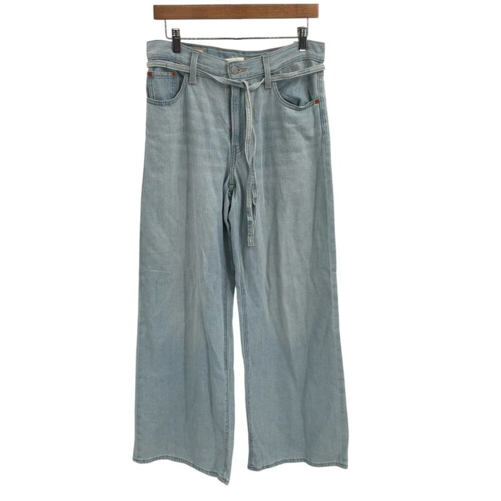 Levi Strauss XL High Rise Straight Jeans Blue XL